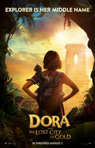 Dora the Explorer and the lost city of gold poster